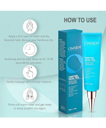 Onsen Secret Exfoliating Peeling Gel - 1 Fl Oz. - Buy Online on GoSupps.com