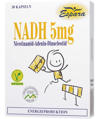 Espara NADH 5 mg Kapseln 30 pcs Capsules - Buy Online on GoSupps.com