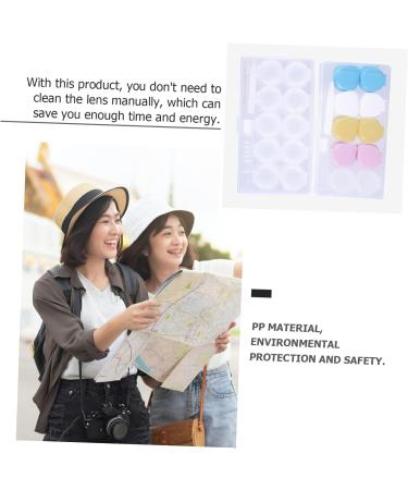 JECOMPRIS Portable Contact Lens Container - 2 Pack Travel Case for Cosmetics & Care | Ideal for International Shipping - Buy Online on GoSupps.com