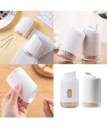Luofeng Portable Tooth Holder - Compact Plastic Toothpick Storage Case for Dust Protection | International Shipping Available - Buy Online on GoSupps.com