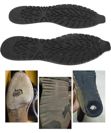 High Elastic Bulbar Rubber Shoe Sole Repair - Black Sole Protector for Sizes 41-44 | Durable & International Shipping - Buy Online on GoSupps.com