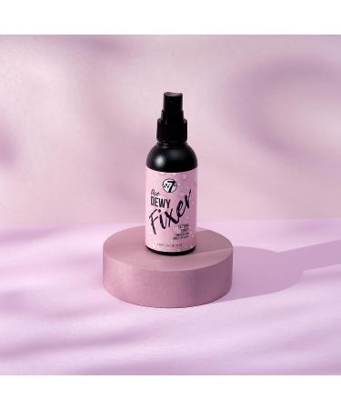 W7 The Fixer Dewy Finish Makeup Setting Spray - Long-Lasting & Vegan | Cruelty-Free Ultra-Fine Formula - Buy Online on GoSupps.com