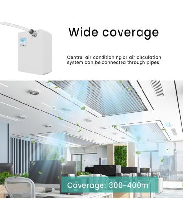 Cold Destination Aroma Diffuser - Bluetooth & WLAN Waterless Essential Oil Diffuser for Large Rooms (300ml) - Professional Aromatherapy in White - Buy Online on GoSupps.com