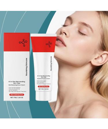  Yoelau Soothing and Firming Face Cream | 75g Deeply moisturizing non-drying for all skin types | Reduces the appearance of fine lines and puffiness | Day Cream - Buy Online on GoSupps.com