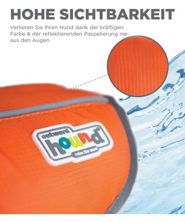 Kyjen 22018 Outward Hound Ripstop Easy Fit Dog Life Jacket - Adjustable XS Orange | International Shipping Available - Buy Online on GoSupps.com