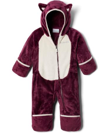 Columbia Kids Foxy Baby Sherpa Snowsuit Romper 6-12 Months Marionberry Chalk - Unisex - Buy Online on GoSupps.com
