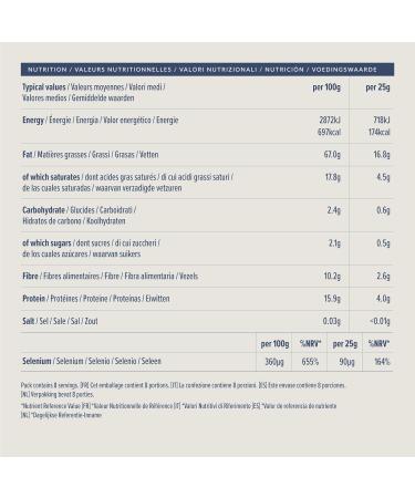 by Amazon Natural Unsalted Peeled Brazilian Nuts 200 g - Buy Online on GoSupps.com