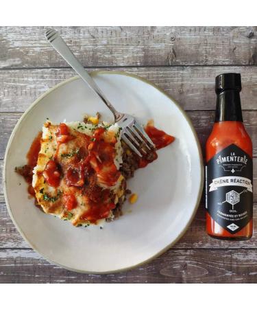 La Pimenterie Hot Sauce - Chene Reaction (Fermented and Oak Infused) 148ml - Buy Online on GoSupps.com