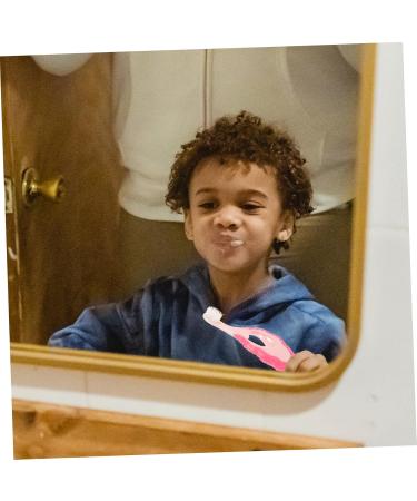 Magiclulu 2-Piece Baby Toothbrush Set | Infant Training Toothbrush with Protective Helmet Liner | Portable Plastic Accessories for Children - Buy Online on GoSupps.com