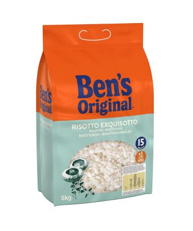 Buy Bens Original Loose Rice Risotto 5kg - 50 Portions - Premium Risotto Rice for International Shipping - Buy Online on GoSupps.com
