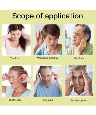 Tinnitus Relief Herbal Patch for Ringing Ears and Hearing Loss - Ear Pain Relief and Improved Hearing (32 patches) - Buy Online on GoSupps.com