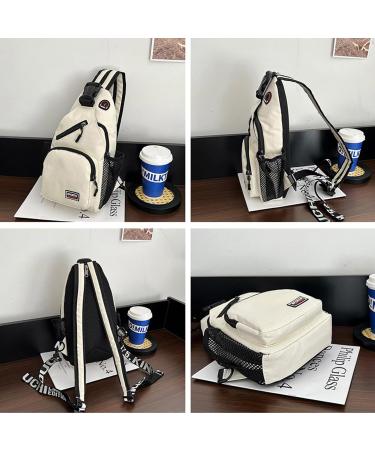Shop Forhome Sling Bag for Women | Stylish Crossbody & Daypack with Headphone Hole | Adjustable Shoulder Strap for Travel Shopping & Trips - Buy Online on GoSupps.com