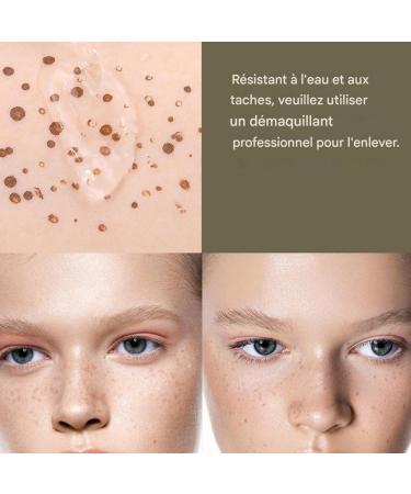 Freckle Pen Smudge Pen Long Lasting Waterproof Liquid Makeup Tool for Women Girls Daily Cosplay Party - Buy Online on GoSupps.com