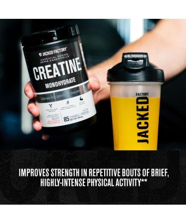 Creatine Monohydrate Powder - Creatine Supplement for Muscle Growth Increased Strength Enhanced Energy Output and Improved Athletic Performance by Jacked Factory - 85 Servings Peach Mango Peach Mango 85 Servings (Pack of 1) - Buy Online on GoSupps.com