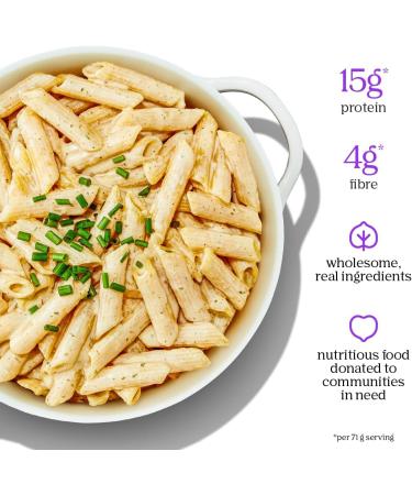 Chickapea One Pot Chickpea Pasta - Creamy Garlic - 198g (Pack of 6) Creamy Garlic 198 g (Pack of 6) - Buy Online on GoSupps.com