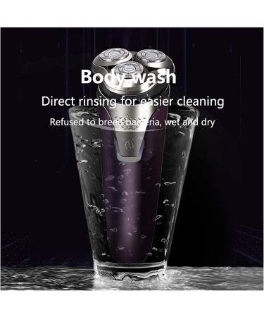 GeRRiT Electric Razor Shaver for Men | IPX7 Waterproof Wet & Dry Rotary Trimmer | Removable Beard & Hair Trimmer with Charging Adapter - Buy Online on GoSupps.com