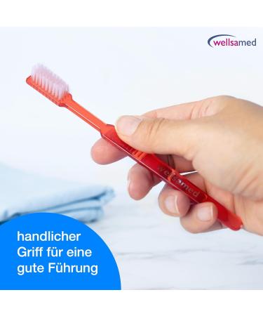 Wellsamed 100-Piece Wellsabrush Single Toothbrush Set - Travel Essentials Random Color Mix for Excursions - Buy Online on GoSupps.com