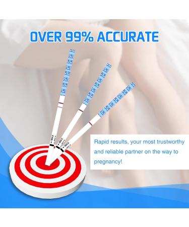 Ovulation Test Strips 50 Pack - Fertility Predictor Kit for Fast Home Self-Checking - Buy Online on GoSupps.com