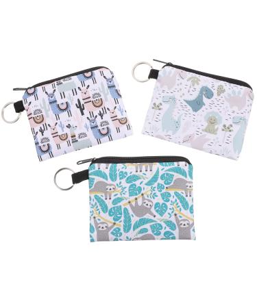 EXCEART 3Pcs Sanitary Napkin Storage Bag Portable Sanitary Napkin Pads Storage Bags with Zipper Pouch Nursing Pad Holder for Teen Girls Women (Assorted Color) - Buy Online on GoSupps.com
