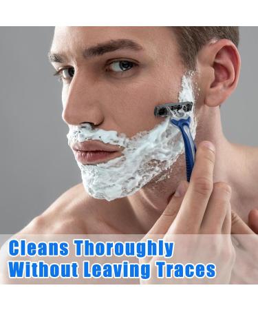 Razor Blades Refills 16Pcs Razors for Mach 3 Blades Replacement Blade with Double Lubrication Strip Compatible with Mach 3 Handles Shaving Manual Shaver Blade Male Men Father Boyfriend Daily 1 count (Pack of 16) - Buy Online on GoSupps.com