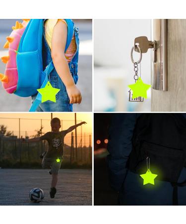 Lemonstone 12-Piece Reflector Set | Safety Pendants for Children Backpacks & Trailers | Reflective Keychains & School Bag Accessories - Buy Online on GoSupps.com