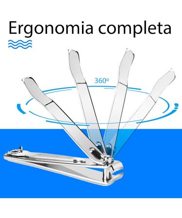 Professional Nail Clippers for Feet and Hands Perfect for Manicure and Pedicure for Adults and Children Sharp and Durable Stainless Steel Nail Clippers - Buy Online on GoSupps.com