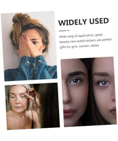 FOMIYES 12 Rolls Double Eyelid Stickers Eyelid Strip Tapes Woman Invisible Eyelid Sticker Natural Eye Patch - Buy Online on GoSupps.com