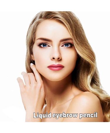 Boobeen Eyebrow Pencil - Micro Forking Spitz Applicator for Natural Dark Brown Brows | International Shipping Available - Buy Online on GoSupps.com