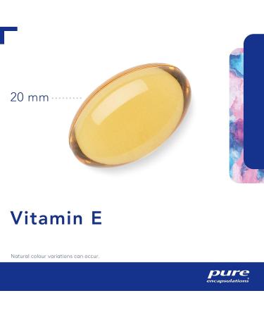 Pure Encapsulations Vitamin E with Mixed Tocopherols 90 Capsules | High-Quality Antioxidant Supplement - Buy Online on GoSupps.com