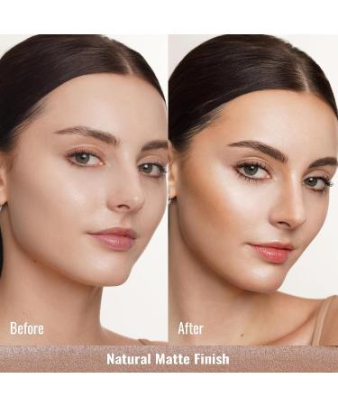 Oulac Contour Stick - Multi-Use Cream Makeup Vegan & Cruelty-Free Matte Finish No Caking C1 Raw Umber - Buy Online on GoSupps.com