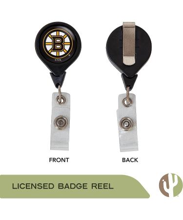 Boston Bruins NHL Retractable Badge Holder - Official Team Ticket Clip Reel ID - Buy Online on GoSupps.com