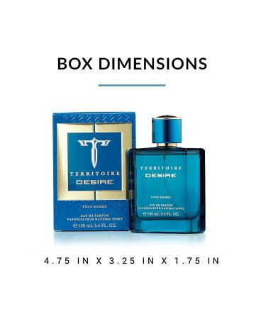 Territoire Eau De Parfum Men's Cologne (Desire) - Buy Online on GoSupps.com