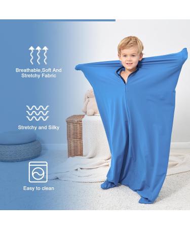 Sensory Sock (Small 40'' 27'') - Special Supplies Full Body Wrap for Stress Relief - Self-Calming Blue Sock for Sensory Needs - Buy Online on GoSupps.com