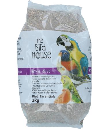 2KG Bird Cage Grit with Oyster Calcium & Minerals - Digestion Aid & Cage Litter - Buy Online on GoSupps.com