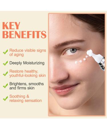 ROSVANEE Retinol Eye Cream Daily Anti-Aging Under Eye Cream with Hyaluronic Acid Vitamin E Niacinamide to Fight Eye Puffiness Fine Lines Wrinkles & Dark Circles 20ml - Buy Online on GoSupps.com