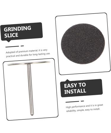 RORPOIR 1 Set Nail Polishing Sheets Nail Kits Sanding Disc Attachment Electric Grinding Slices Nail Disc Bit Power Nail File Pedicure Sanding Disc Stainless Steel Nail Drill Exfoliating - Buy Online on GoSupps.com