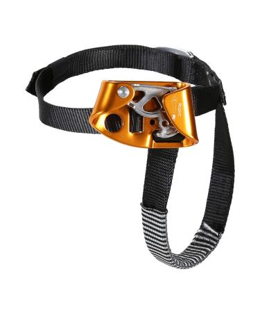 WILDKEN Foot Ascender Outdoor Mountaineering Tree Arborist Climbing Rappelling Equip Left Right Foot Ascender Orange - Right