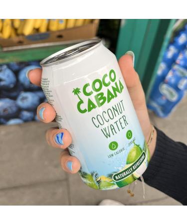Coco Cabana 12x320ml Coconut Water Cans - Naturally Refreshing - Buy Online on GoSupps.com
