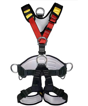 HeeJo Climbing, Safety Safe Seat Belt for Outdoor Tree Climbing, Outward Band Expanding Training Large Size,Climbing Gear