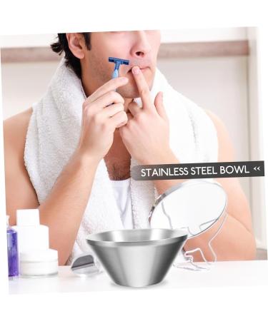 Premium Stainless Steel Shaving Bowl | Mikinona Shaving Soap Cup for Men - Durable & Stylish - Buy Online on GoSupps.com