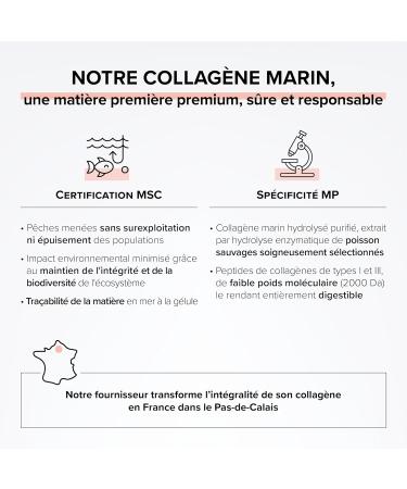 Collag ne marin 2000Da + Acide hyaluronique 300mg haute absorption types I&III peau hydrat e Coenzyme Q10 Vitamine C et B3 p che responsable -100 g lules - Beyond Elements - Buy Online on GoSupps.com