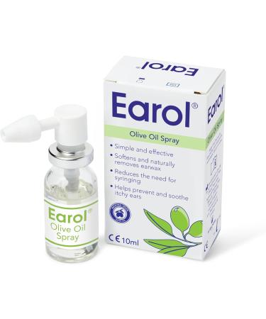 Earol | Olive Oil Ear Wax Removal Spray | Clinically Proven | Reduces Need for Syringing | Metered Dose | 3 Pack of 10ml Oil Spray Bottle 10ml (Pack of 3) - Buy Online on GoSupps.com