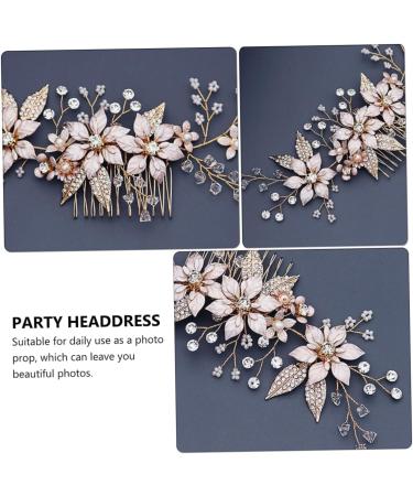 Ipetboom Hair Accessory 1 Pc Hair Comb Bride Manual Alloy Hair up Hair Accessories - Buy Online on GoSupps.com