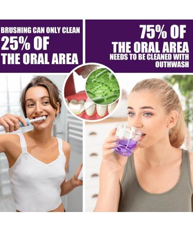 Ailopta Mouthwash for Bad Breath | 59ml Cool Mint Alcohol-Free No Dyes or Sweeteners - Buy Online on GoSupps.com