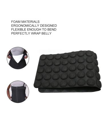 Abdominal Compression Board for Post-Liposuction Recovery | Foam Protector & Tuck Flattening | Black - Buy Online on GoSupps.com