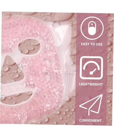 Mobestech Ice Beauty Reusable Gel Covering Ice Facial Glove Clips for Kids Hot Cold Women Compress Facial Masking Full Ice Pad Facial Miss Hot and Cold Pink Cosmetic PVC 31x20cm - Buy Online on GoSupps.com