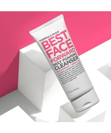 Formula 10.0.6 Best Face Forward Daily Foaming Cleanser - 5 Fl Oz - Vegan, Paraben-Free, Sulfate-Free & Cruelty-Free - Buy Online on GoSupps.com
