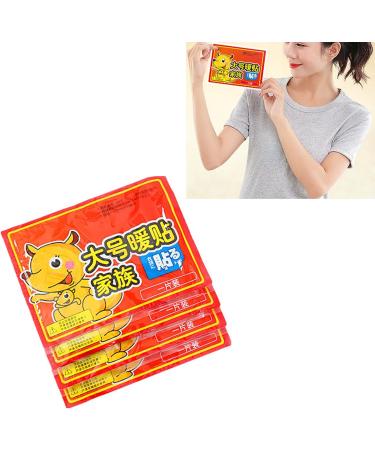 Quaim Abdominal Heating Patches - 10 Durable Adhesive Body Warmers for Knees Waist & Stomach - Safe Disposable Air-Activated Heat Relief - Buy Online on GoSupps.com