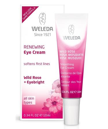 Weleda Renewing Eye Cream Wild Rose Extracts All Skin Types 0.34 fl oz (10 ml)