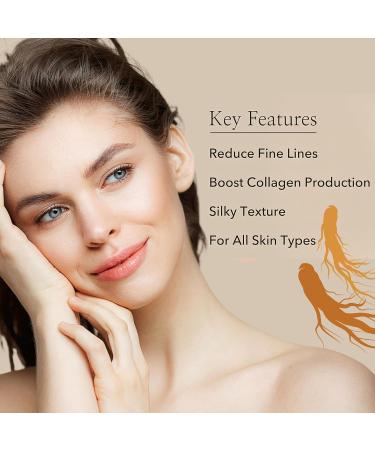 Revive Eye Serum: Ginseng + Retinal Korean Eye Cream for Dark Circles and Puffy Eyes Anti Wrinkle Eye Cream Anti Aging Under Eye Cream Eye Bags Remover Eye Serum for All Skin Types - Buy Online on GoSupps.com